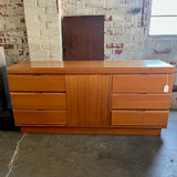 Mid Century Modern Dresser 66.5"W x 19"D x 30"T