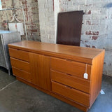 Mid Century Modern Dresser 66.5"W x 19"D x 30"T