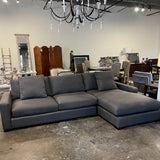Room & Board Sectional Sofa 122"W x 42"D x 72"D (Chaise) x 36"T