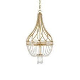 Currey & Company Ingenue Crystal Chandelier 28"H x 14"W