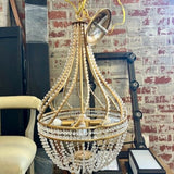 Currey & Company Ingenue Crystal Chandelier 28"H x 14"W