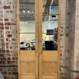 French Mirrored Doors 41"W x 87.5"T x 1.25"D