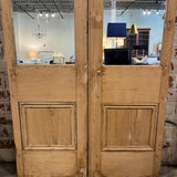 French Mirrored Doors 41"W x 87.5"T x 1.25"D