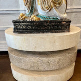 Large Multi Colored Temple Foo Dog 27"T x 14.5"W x 9.5"D