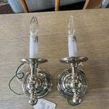 Pair Of Chapman And Myers Classic Sconces 8"H x 4.5"W