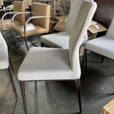 Set of 4 Roche Bobois Dining Chairs, Performance Fabric 18"W x 19"D x 36"T