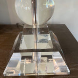 Acrylic Table Lamp 29"To Finial