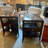 Pair Of Nightstands 19"W x 27"L x 27"T