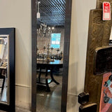 Distressed Metal Framed Mirror 71"T x 22"W