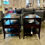 Pair Of Nightstands 19"W x 27"L x 27"T