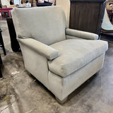 Hickory Club Chair And Ottoman 34"W x 35"D x 35"T. Ottoman 17"T x 30.5"L x 21"D