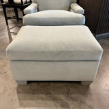 Hickory Club Chair And Ottoman 34"W x 35"D x 35"T. Ottoman 17"T x 30.5"L x 21"D
