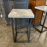 Stone Top Accent Table 15" x 15" x 25"T