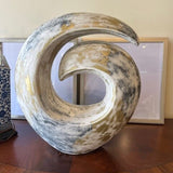Modern Sculpture 18" W X 7" D X19"T