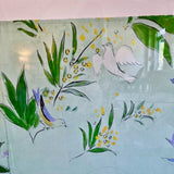 Large Framed Paul Marrot "Doves" 50"H x 61.5"W