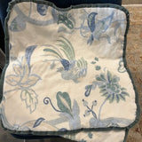 Set of 3 Lee Jofa Gorda, Jade/Mist Shams 20.5 x 20.5
