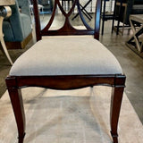Set Of Four Hooker Charleston Dining Chairs In Cherry Wood 21"W x 25"D x 38.5"H