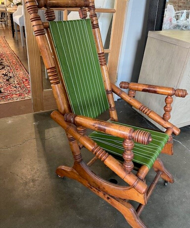 Antique Rocker 22" W x 20" D X 41" T
