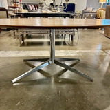 Midcentury Modern Oval Rosewood Dining Table AS IS 78"L x 48"W x 28"T