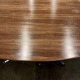 Midcentury Modern Oval Rosewood Dining Table AS IS 78"L x 48"W x 28"T