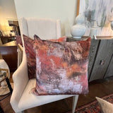 Pair Of Designer Pillows 22" x 22"