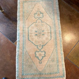 Hand Knotted Prayer Rug 23"W X 40 L