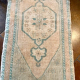 Hand Knotted Prayer Rug 23"W X 40 L