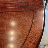Legacy Furniture Pedistal Dining Table w/ Extension 46.5" W X 48" Diam - 70.5"L X 30" T