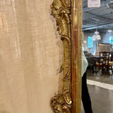 Antique English Carved & Gilded Mirror 41"W x 68"T