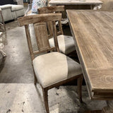 Set Of Four "one damaged" Restoration Hardware Dining Chairs 18"W x 20"D x 35"T