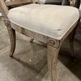 Set Of Four "one damaged" Restoration Hardware Dining Chairs 18"W x 20"D x 35"T