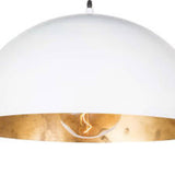 Regina Andrews 24"Diam Sigmund Pendant Lamp 12"T