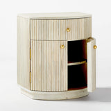 Pair Of CB2 Cameo Nightstands 20"W x 17"D x 24"T