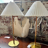 Pair Of CB2 Lamps 27.5"Tall to Finial