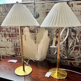 Pair Of CB2 Lamps 27.5"Tall to Finial