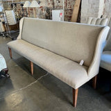 Long Custom Upholstered Bench 95"L x 21"D x 41"H