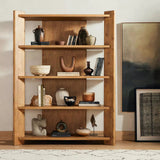 Four Hands NEW Edmund Bookcase In Pine 62"L x 22"D x 83"T
