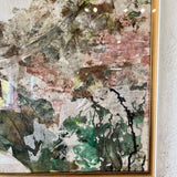 Original Signed Absract Art 26"W x 19"" T