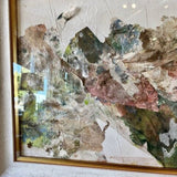 Original Signed Absract Art 26"W x 19"" T