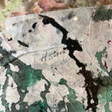 Original Signed Absract Art 26"W x 19"" T