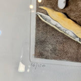 Original Italian Signed And Numbered Etching "Beans" 24"w x 29"T