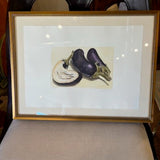 Original Italian Signed And Numbered Etching "Eggplant" 24"W x 29"T