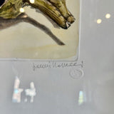 Original Italian Signed And Numbered Etching "Eggplant" 24"W x 29"T