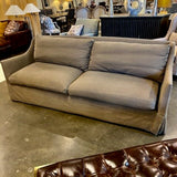 Bungalow Classic Sofa In Soft Brown 90"L x 35"D x 33"H