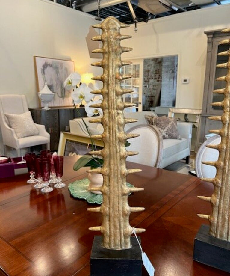 Decorative Iron Sawtooth Shark Bill On Stand 29"T