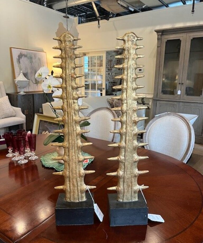 Decorative Iron Sawtooth Shark Bill On Stand 29"T