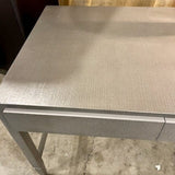 Madegoods Conrad Rafia Desk In Seal Fawn Finish 64"L x 30" D x 31"T