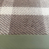 Custom Rug By Stark With Faux Leather Trim 6'9" x 9'7"