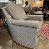 Custom Swivel Chair 38.5"W x 30"D x 35"H