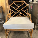 Rattan Arm Chair 29"W x 24"D x 37.5"T